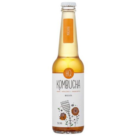 Комбуча HQ Kombucha Масала, 0.33 л