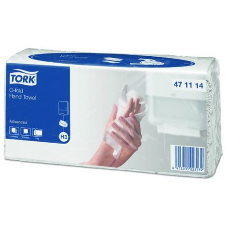 Полотенца бумажные TORK Advanced c-fold 471114, 1 рул.
