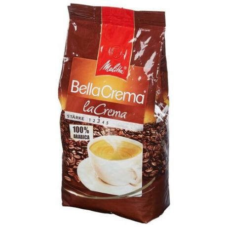 Кофе в зернах Melitta Bella Crema La Crema, арабика, 1 кг