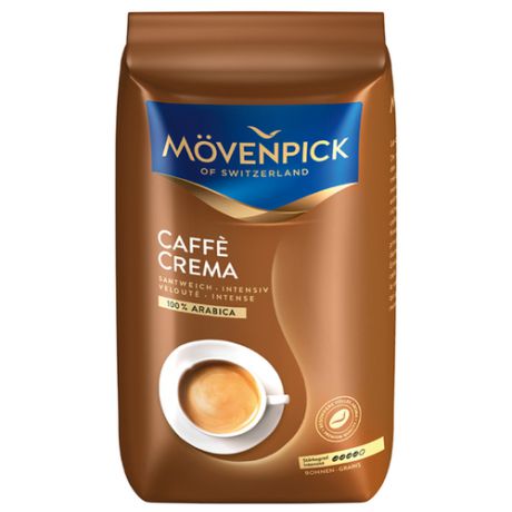 Кофе в зернах Movenpick Caffe Crema, арабика, 500 г