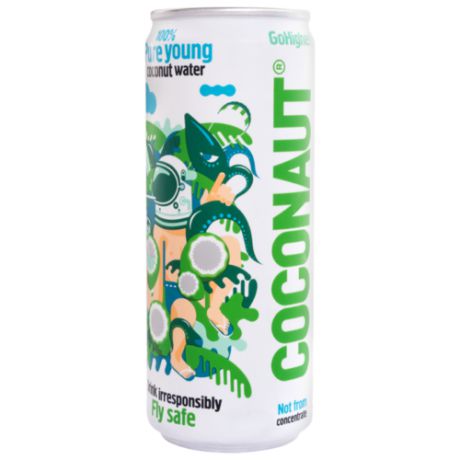 Вода кокосовая Coconaut натуральная, 0.32 л