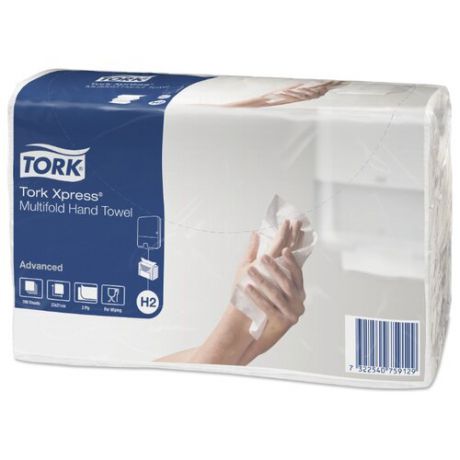 Полотенца бумажные TORK Xpress advanced multifold 471117, 1 рул., 190 л.