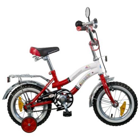 Детский велосипед Novatrack Zebra 12 (2015) красный (требует финальной сборки)