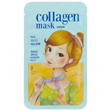 Fascy Тканевая маска с коллагеном Scarf Tina Collagen Mask, 26 г