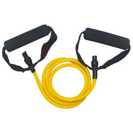 Эспандер универсальный Original FitTools трубчатый (FT-RTE-YELLOW) 150 х 12 см желтый/черный