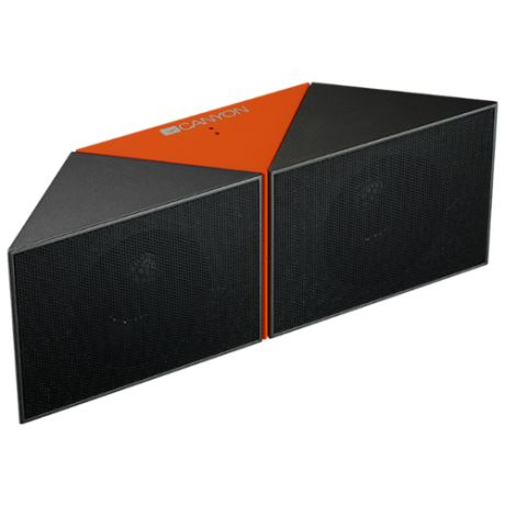Портативная акустика Canyon CNS-CBTSP4 черный / оранжевый