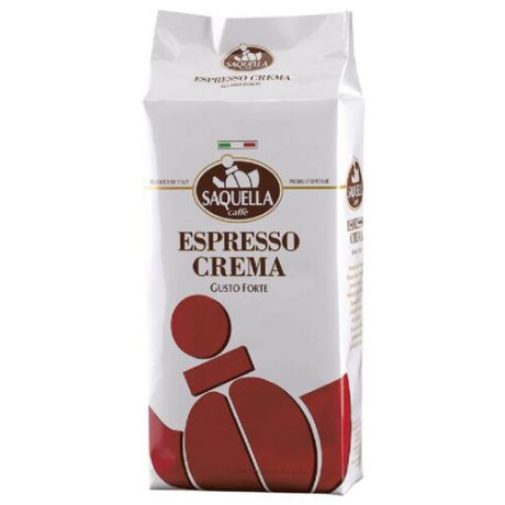 Кофе в зернах Saquella Espresso Crema, арабика/робуста, 1 кг