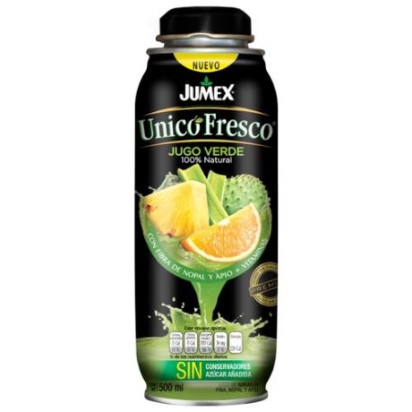 Сок Jumex Зеленый, без сахара, 0.5 л
