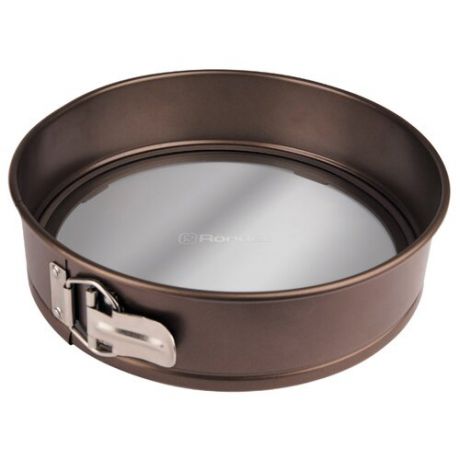 Форма для выпечки стеклянная Rondell Mocco&Latte RDF-442 (26 см) кофейно-коричневый