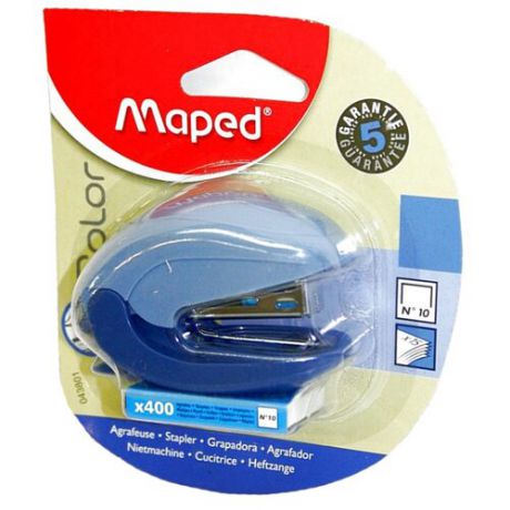 Maped степлер Color Мини №10 (043801) голубой