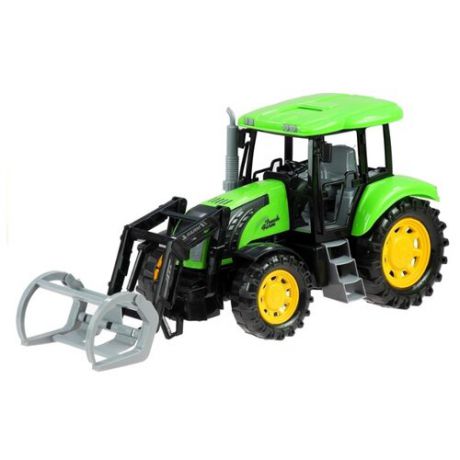 Трактор Handers с ковшом для бревен (HAC1608-130) 43 см зеленый/черный