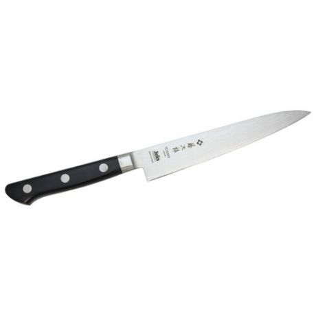 Tojiro Нож универсальный Julia Vysotskaya professional PRO Дамаск 15 см черный