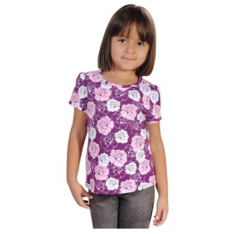 Блузка Fleur de Vie размер 110, фиолетовый
