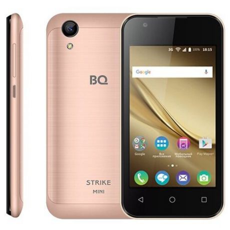 Смартфон BQ 4072 Strike Mini розовое золото