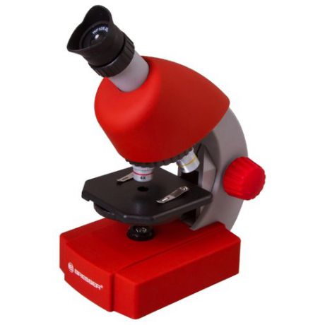 Микроскоп BRESSER Junior 40-640x красный
