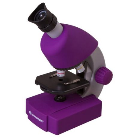 Микроскоп BRESSER Junior 40-640x фиолетовый