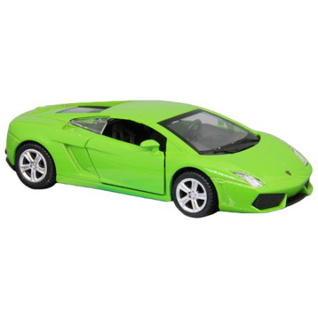 Легковой автомобиль Автопанорама Lamborghini Gallardo LP560-4 (J12284/JB1200136) 1:43 11.4 см зеленый