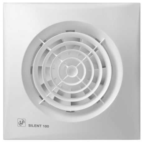 Вытяжной вентилятор Soler & Palau SILENT-100 CHZ, white 8 Вт