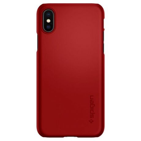 Чехол Spigen 057CS22109 для Apple iPhone X красный