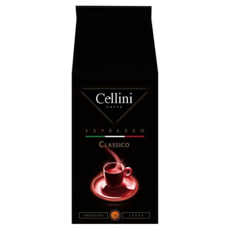 Кофе в зернах Cellini Classico, арабика/робуста, 1 кг