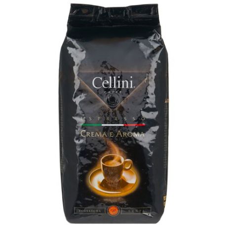 Кофе в зернах Cellini Crema e Aroma, арабика/робуста, 1 кг