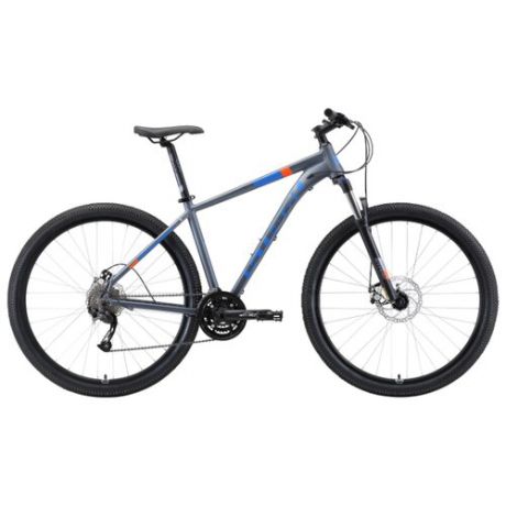 Горный (MTB) велосипед STARK Router 29.4 D (2019) серый/голубой/оранжевый 20" (требует финальной сборки)