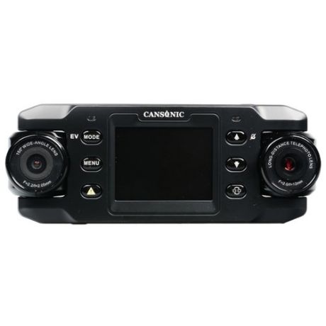 Видеорегистратор CANSONIC Z1 ZOOM GPS, 2 камеры, GPS, ГЛОНАСС черный