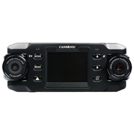Видеорегистратор CANSONIC Z1 ZOOM, 2 камеры черный