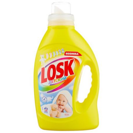 Гель для стирки Losk Детский 1.17 л бутылка