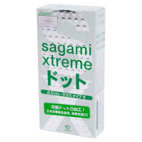 Презервативы Sagami Xtreme Type E Dotted 10 шт.
