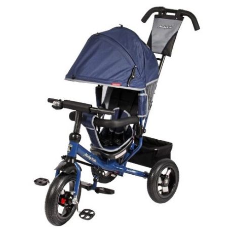 Трехколесный велосипед Moby Kids Comfort 12x10 AIR синий