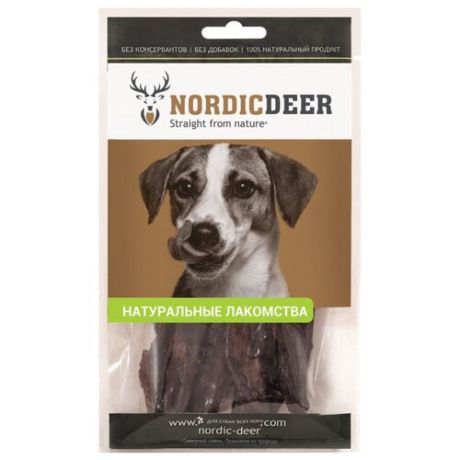 Лакомство для собак Nordic Deer Печень баранина, 40 г