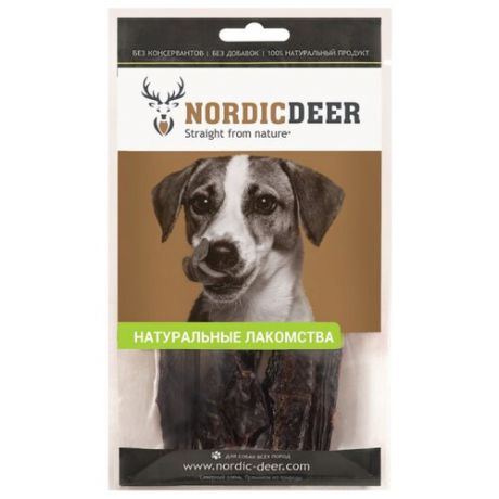 Лакомство для собак Nordic Deer Селезенка говяжья, 40 г