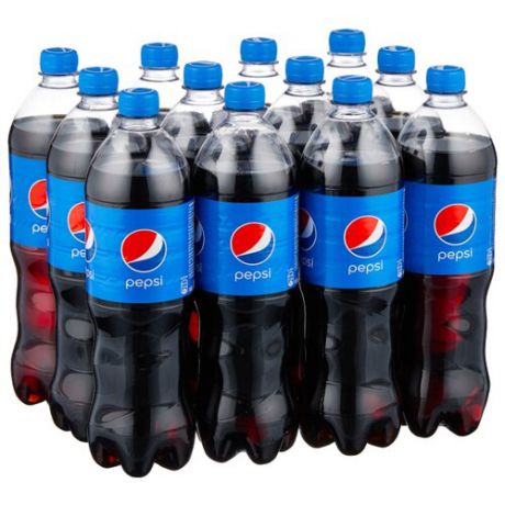 Газированный напиток Pepsi, 1 л, 12 шт.