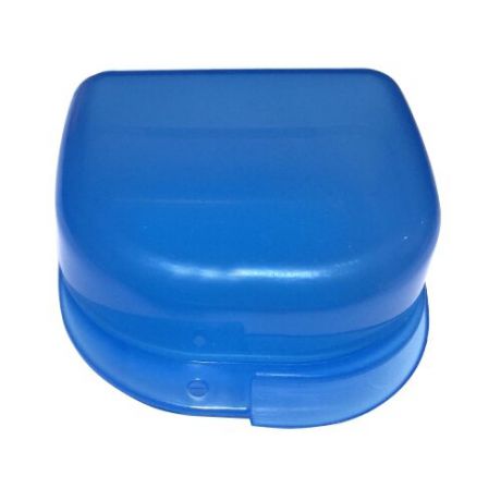 StaiNo Denture Box – Бокс пластиковый, 78*83*45 мм (голубой)
