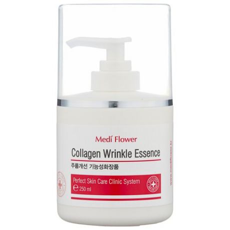 Medi Flower Collagen Refining Wrinkle Essence Витализирующая сыворотка для лица с коллагеном, 250 мл