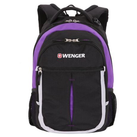 WENGER Рюкзак (13852915), черный/фиолетовый