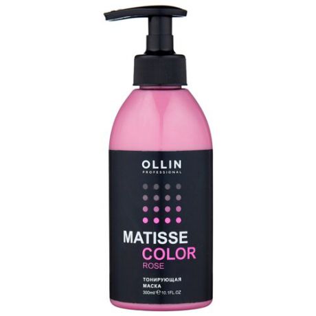 Маска OLLIN Professional Matisse Color Rose тонирующая, 300 мл