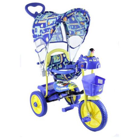 Трехколесный велосипед JAGUAR MS-0737 синий