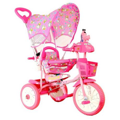 Трехколесный велосипед JAGUAR MS-0737 розовый