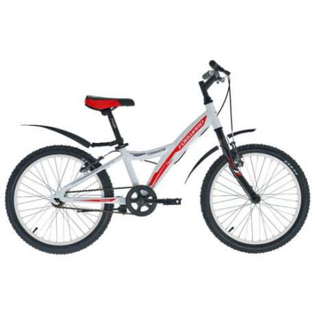 Подростковый горный (MTB) велосипед FORWARD Comanche 1.0 (2018) белый 10.5" (требует финальной сборки)