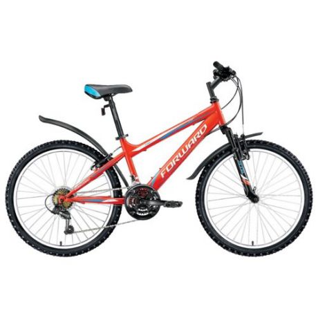 Подростковый горный (MTB) велосипед FORWARD Titan 2.1 (2018) оранжевый 13" (требует финальной сборки)