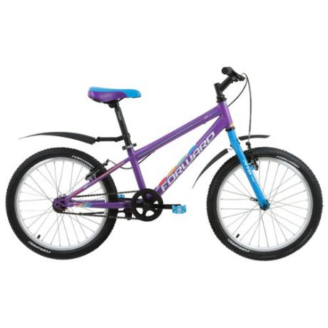 Подростковый горный (MTB) велосипед FORWARD Unit 1.0 (2018) фиолетовый 10.5" (требует финальной сборки)