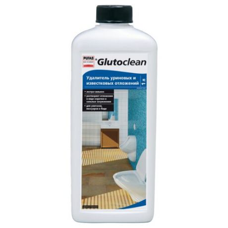Glutoclean жидкость для удаления уриновых и известковых отложений 1 л