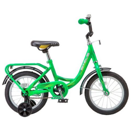 Детский велосипед STELS Flyte 16 Z011 (2018) зеленый 11" (требует финальной сборки)