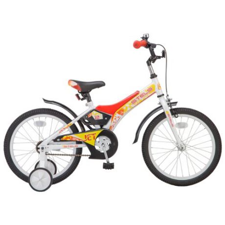 Детский велосипед STELS Jet 18 Z010 (2018) белый/красный 10" (требует финальной сборки)