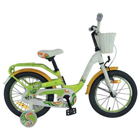 Детский велосипед STELS Pilot 190 16 V030 (2018) зелёный/жёлтый/белый (требует финальной сборки)
