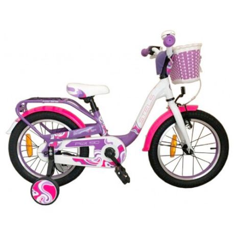 Детский велосипед STELS Pilot 190 16 V030 (2018) фиолетовый/розовый/белый (требует финальной сборки)