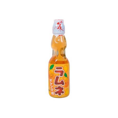 Газированный напиток Hatakosen Ramune Апельсин, 0.2 л