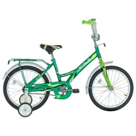 Детский велосипед STELS Talisman 18 Z010 (2018) зеленый 12" (требует финальной сборки)